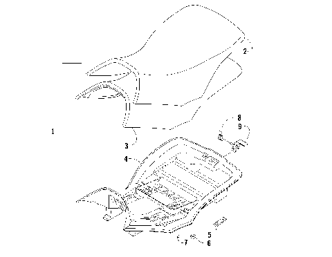 SEAT ASSEMBLY (LE) [88888]