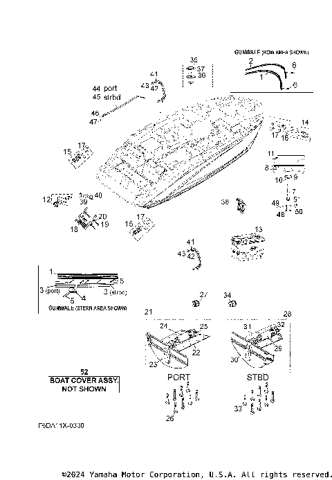 HULL DECK FITTINGS