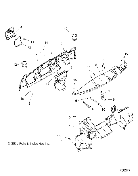 BODY, DASH - R16RTA57A1/A4/A9/B1/B4/B9/EAP/EBP (700379)