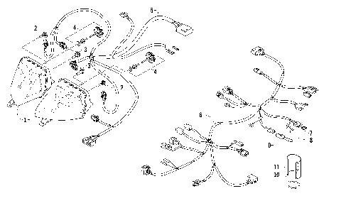 HEADLIGHT AND WIRING ASSEMBLIES [94625]