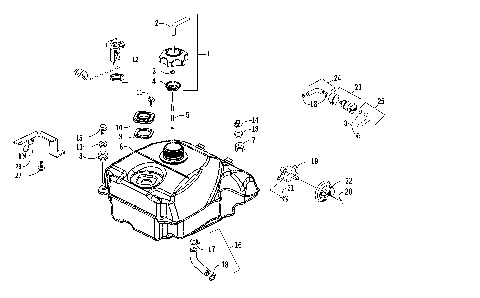 GAS TANK ASSEMBLY [87211]
