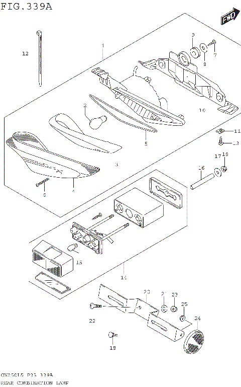 REAR COMBINATION LAMP