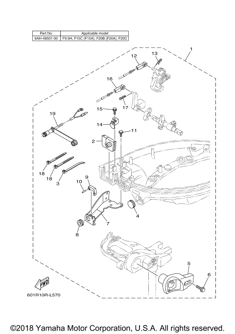 REMOTE CONTROL ATTACH F15C F20