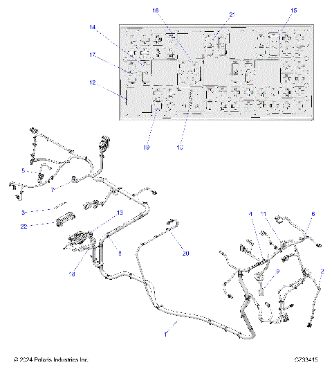ELECTRICAL, WIRE HARNESS - R23M4A57B1 (C733415)