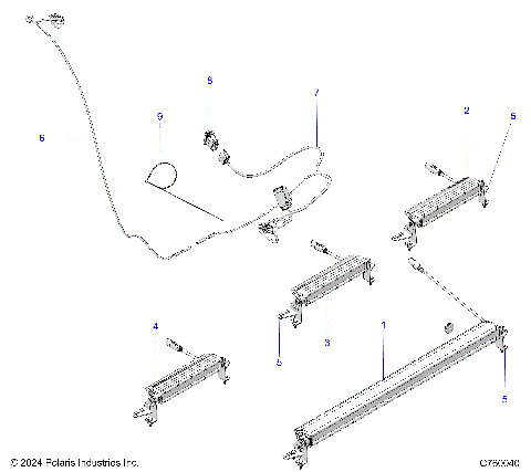ELECTRICAL, LIGHTBARS - G25GMK99LM (C760023)