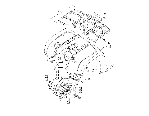 REAR BODY PANEL ASSEMBLY [83055]