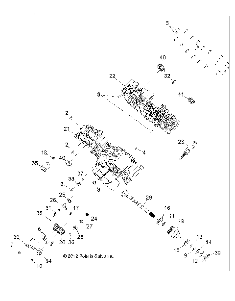 DRIVE TRAIN, MAIN GEARCASE  - R14RH76AA/76AC/7EAZ (49RGRTRANS1333071)