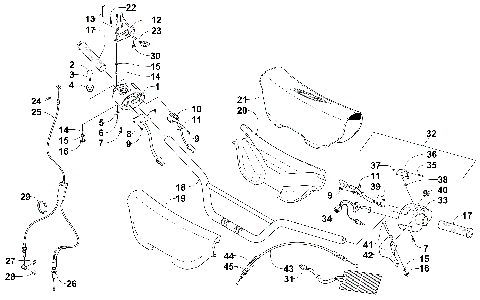 HANDLEBAR AND CONTROLS [81784]