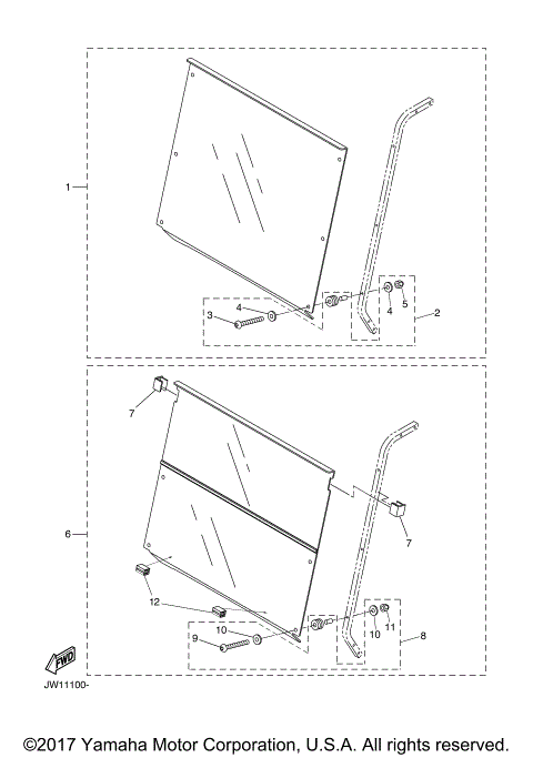 ALTERNATE FOR WINDSHIELD