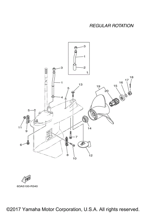 LOWER CASING DRIVE 2