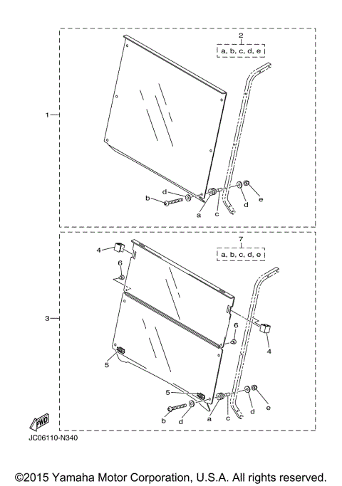 ALTERNATE FOR WINDSHIELD