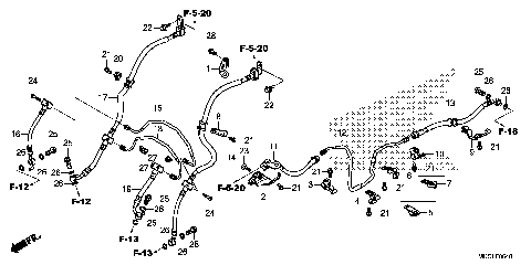 BRAKE HOSE@BRAKE PIPE