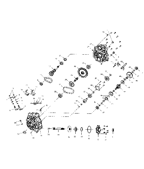 GEARCASE - C10CL50AA (4978707870D01)