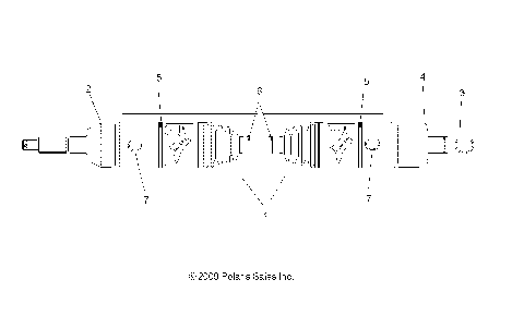 DRIVE TRAIN, REAR DRIVE SHAFT - A08DN76FC (49ATVSHAFTDRIVERR08SPX25)