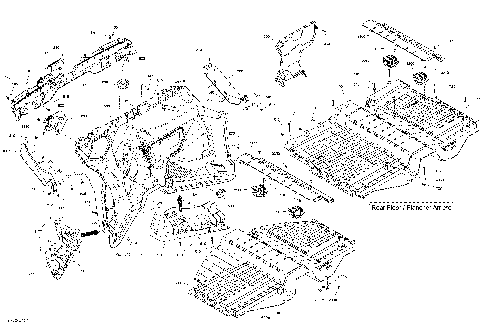 09- Cab Interior -  Fire Wall And Floor