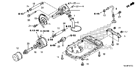 OIL PAN@OIL PUMP