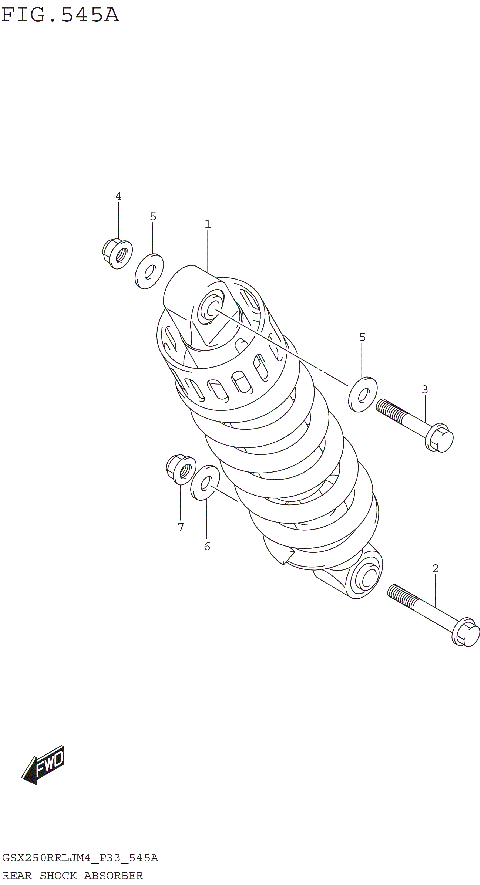 REAR SHOCK ABSORBER