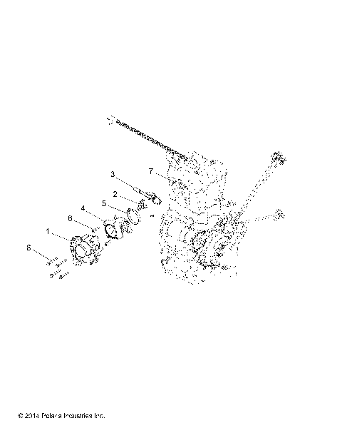ENGINE, THROTTLE BODY and FUEL RAIL - R16RNA57A1/A9/A4/E57AH (49RGRTHROTTLEBODY15570MC)