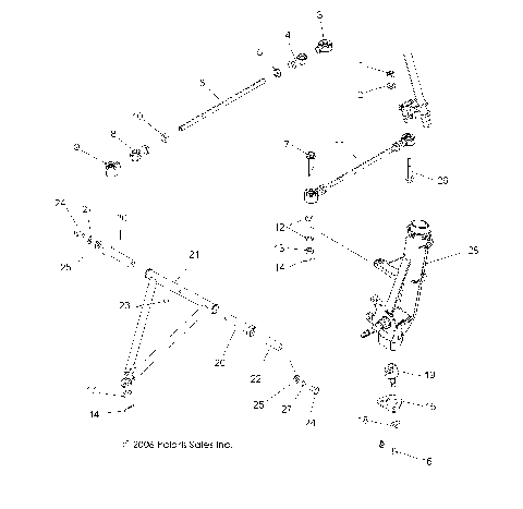 SUSPENSION, FRONT - A07BA50FA (49ATVSUSPFRT07SCRMIN)