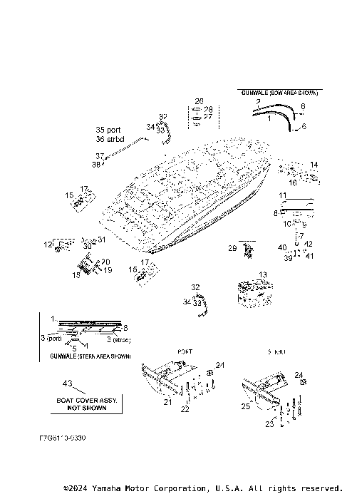 HULL DECK FITTINGS