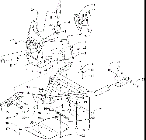FRONT FRAME ASSEMBLY [107479]