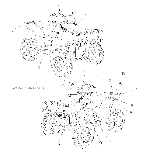 DECALS - A07CA32AA (49ATVDECALBOSS)