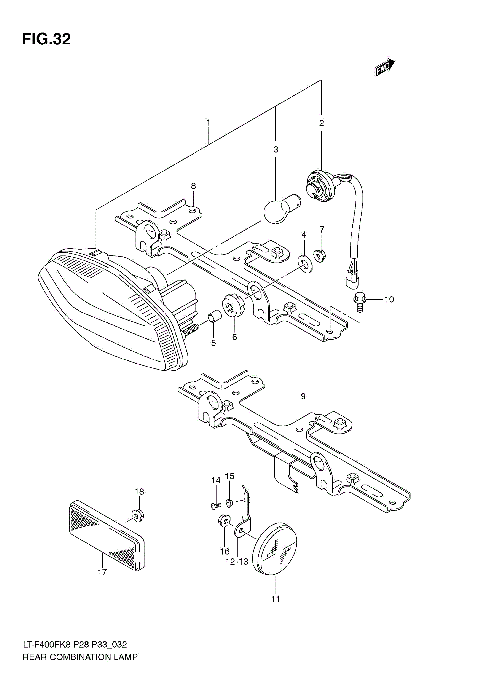 REAR COMBINATION LAMP