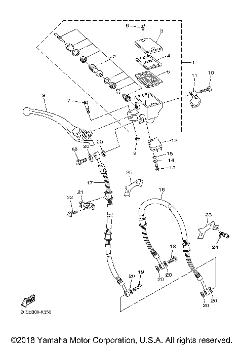 FRONT MASTER CYLINDER