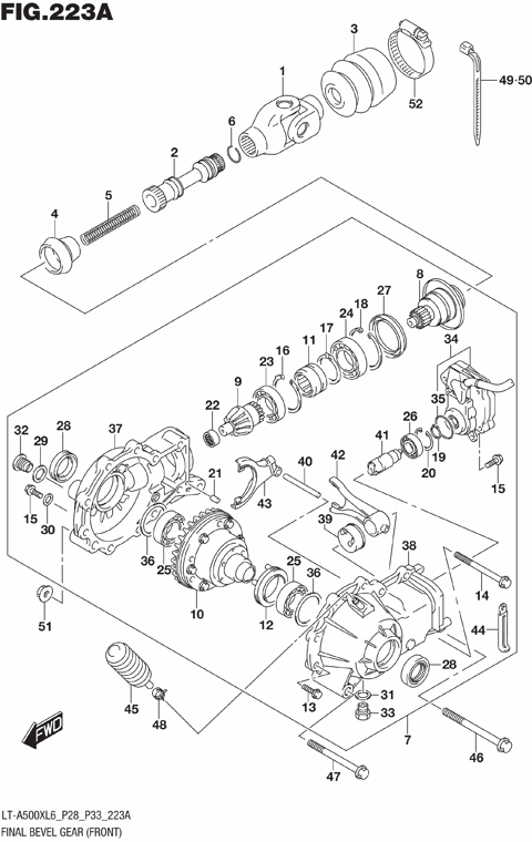 FINAL BEVEL GEAR (FRONT)