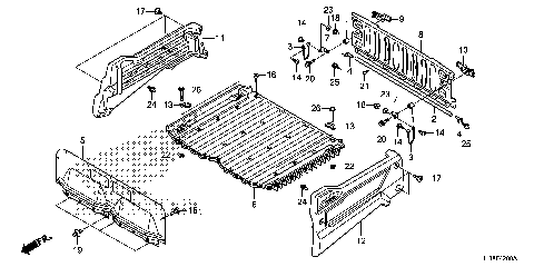 BED PLATE@REAR GATE (1)