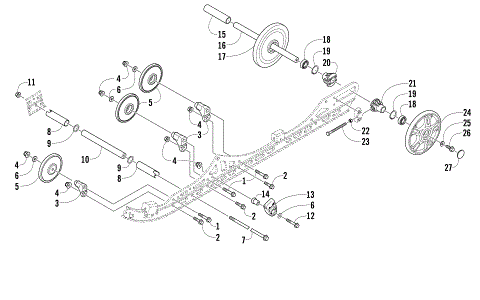 IDLER WHEEL ASSEMBLY