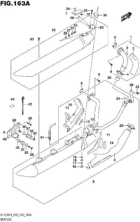 MUFFLER (VL1500BL9 E03)