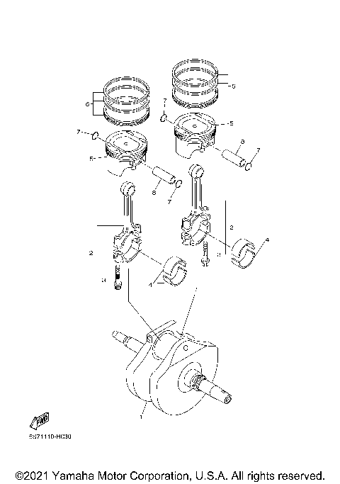 CRANKSHAFT & PISTON