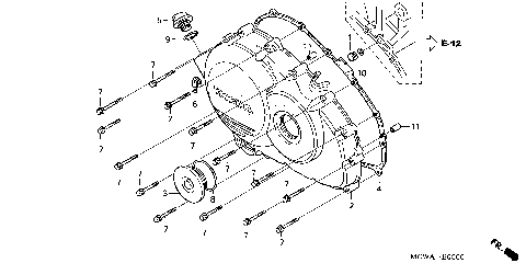 RIGHT CRANKCASE COVER