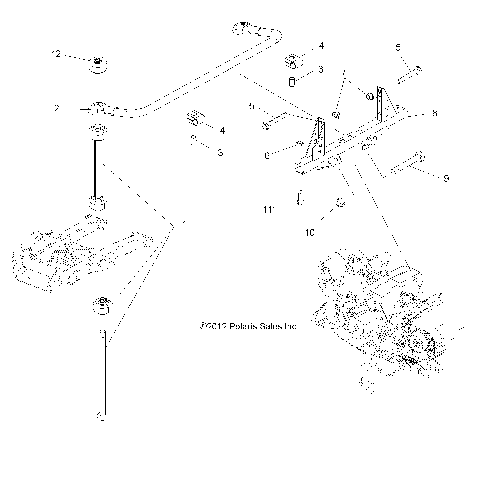 SUSPENSION, TORSION BAR - A08DN76FC (49ATVTORSION08SPX25)
