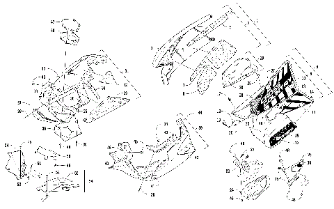 SKID PLATE AND SIDE PANEL ASSEMBLY [104644]