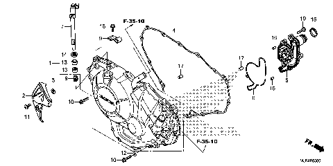 RIGHT CRANKCASE COVER (1)