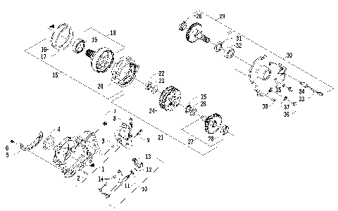 GEARCASE ASSEMBLY [85502]