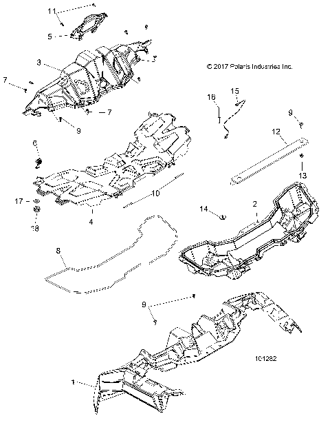 BODY, HOOD AND FRONT BODY WORK - A18DAE57B2 (101282)