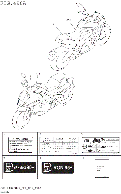 LABEL (GSX-S1000SRQM5_E28)