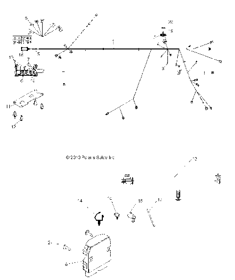 ELECTRICAL, WIRE HARNESS - R11VE76AC/AD/AT/AW/AZ (49RGRHARNESS11RZRS)