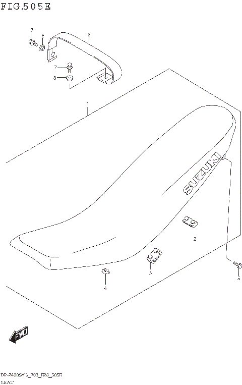 SEAT (DR-Z400SMM3 E28)