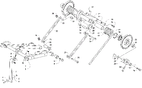 REAR SUSPENSION ARM ASSEMBLIES [110976]