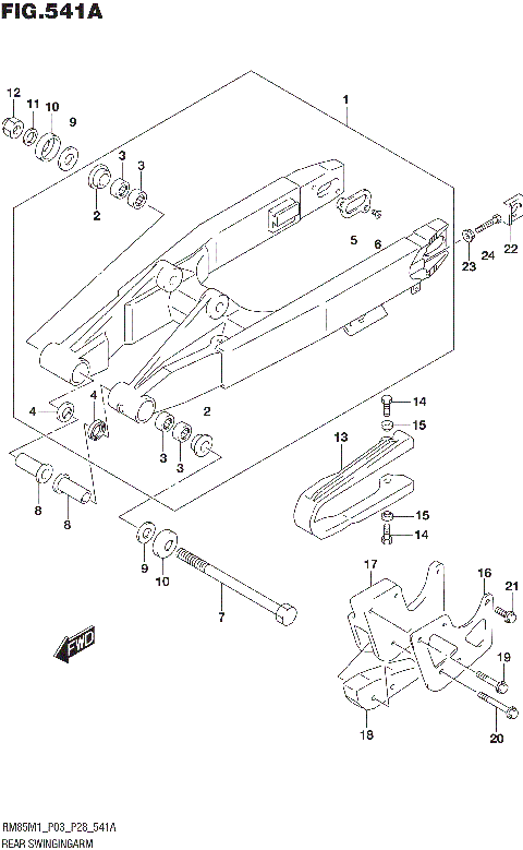 REAR SWINGINGARM