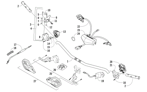 HANDLEBAR AND CONTROLS
