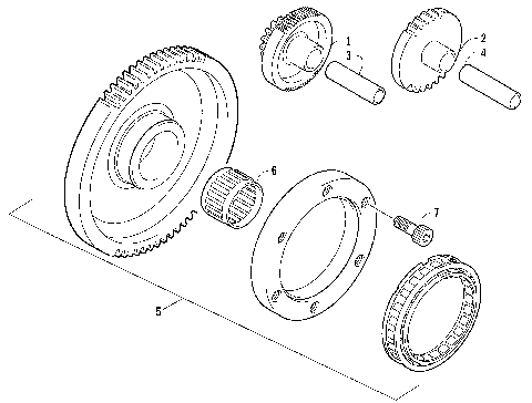 STARTER CLUTCH ASSEMBLY [55476]