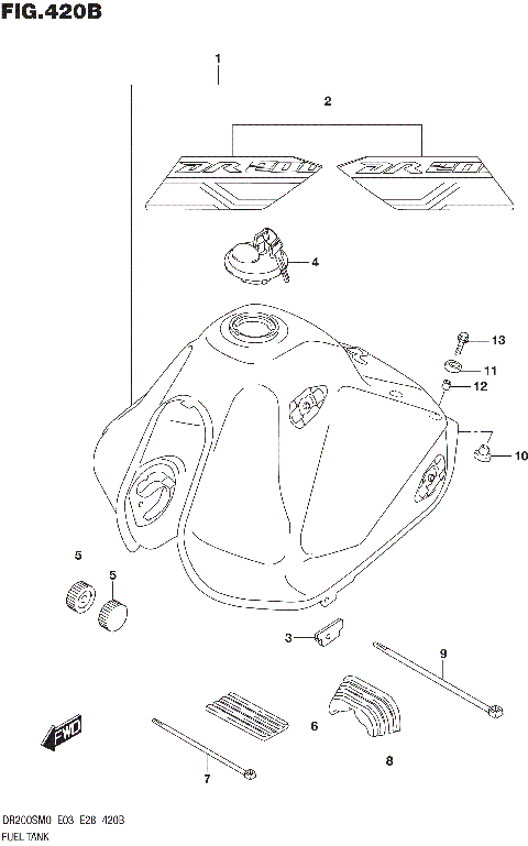 FUEL TANK (E33)