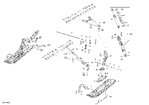 07- Front Suspension And Ski - Commander - 900 ACE - Except GT
