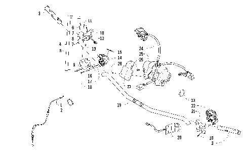 HANDLEBAR AND CONTROLS [88014]