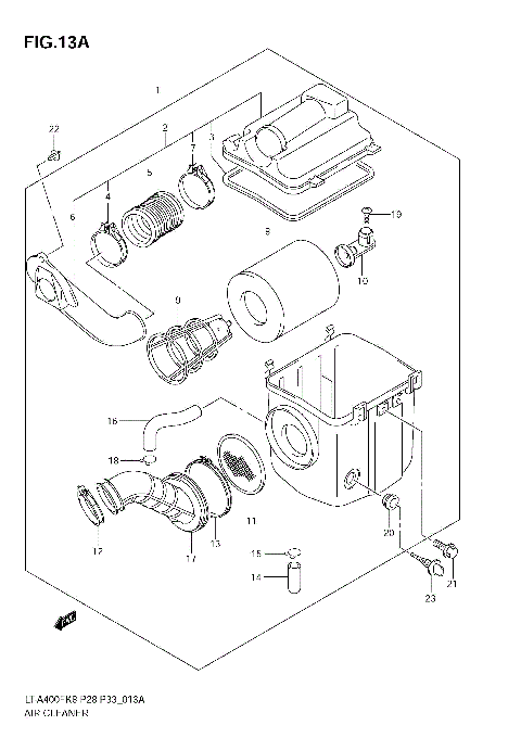 AIR CLEANER (LT-A400FL0)